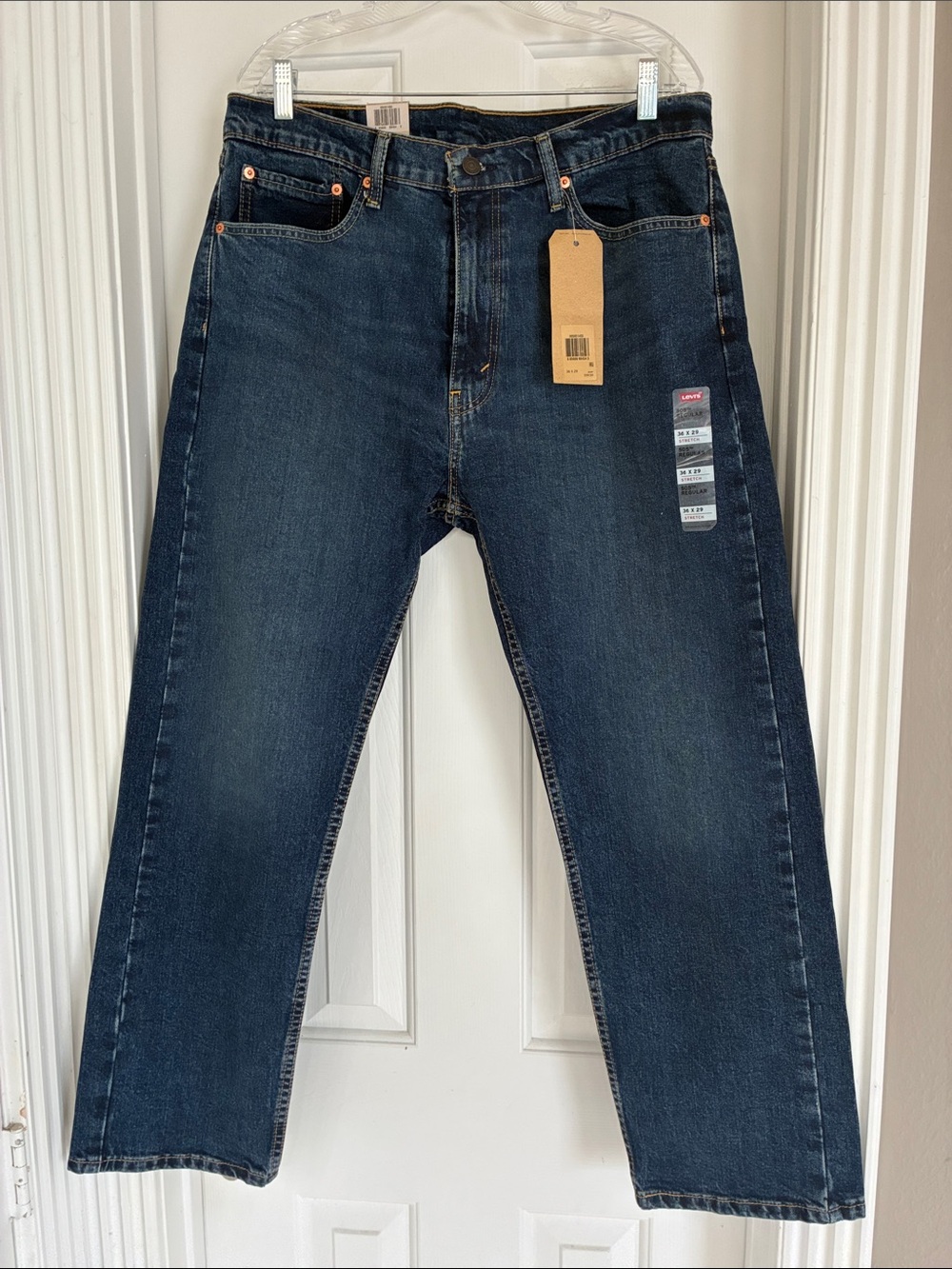 Levi's Men's Indigo Straight-Leg Jeans